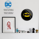 Reloj De Pared Leotec Brillo Batman 004 Negro