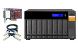 Qnap Unidad De Expansion Nas Tl-D800s 8x 2.5/3.5" Sata, 2x Sff-8088, 188.2x329.3x279.6 Mm