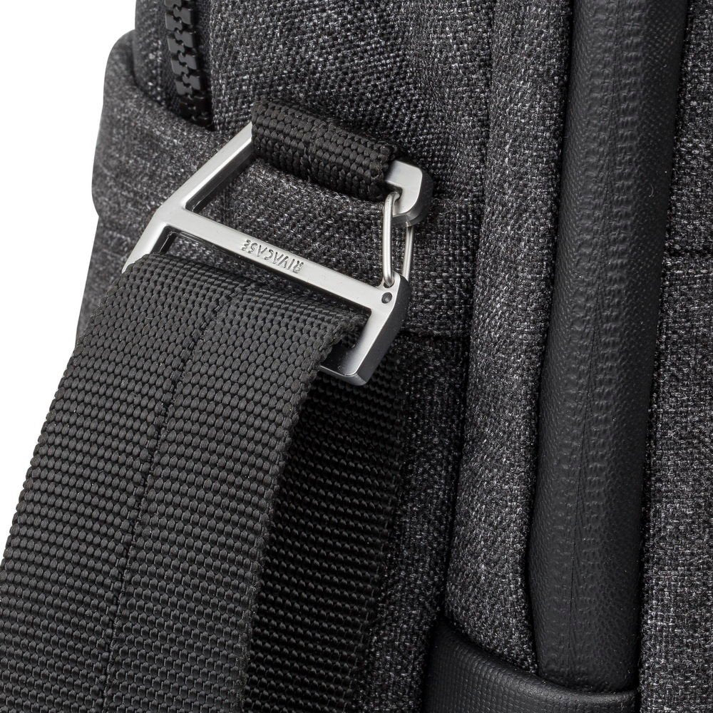 Maletín Rivacase Lantau 15.6" Negro, Gris