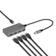 EAN 0065030906227 - StarTech.com 5G4AC-USB-A-HUB hub de interfaz USB 3.2 Gen 1 (3.1 Gen 1) Type-A 5000 Mbit/s Gris imagen 1