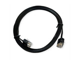 Roline Utp Cable De Red Kat.6a Class Ea Extra-Flach Schwarz 1m