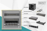 Armario Rack Digitus 10 " 1 W 6u, Dn-10-Set-1-B