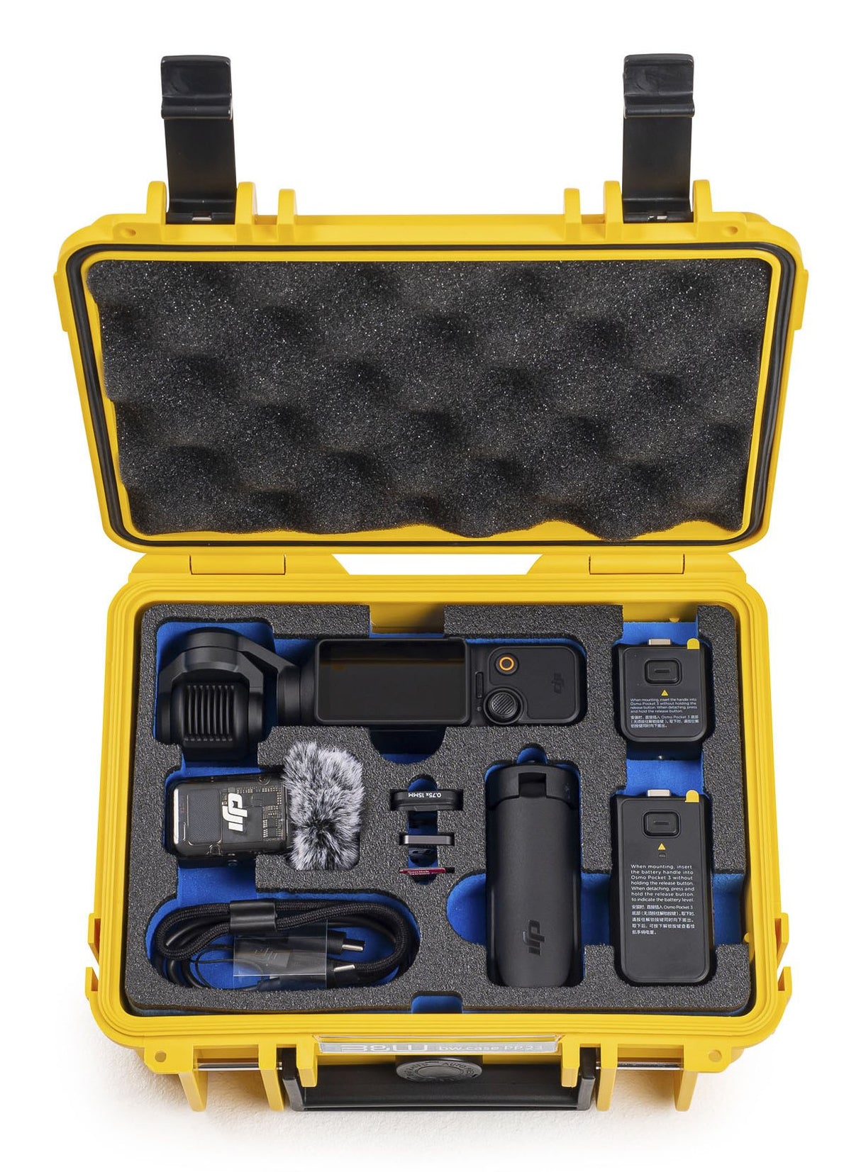 EAN 4031541757203 - B&W Cases PP.23.Pocket3 Estuche duro Amarillo Polipropileno (PP) imagen 4