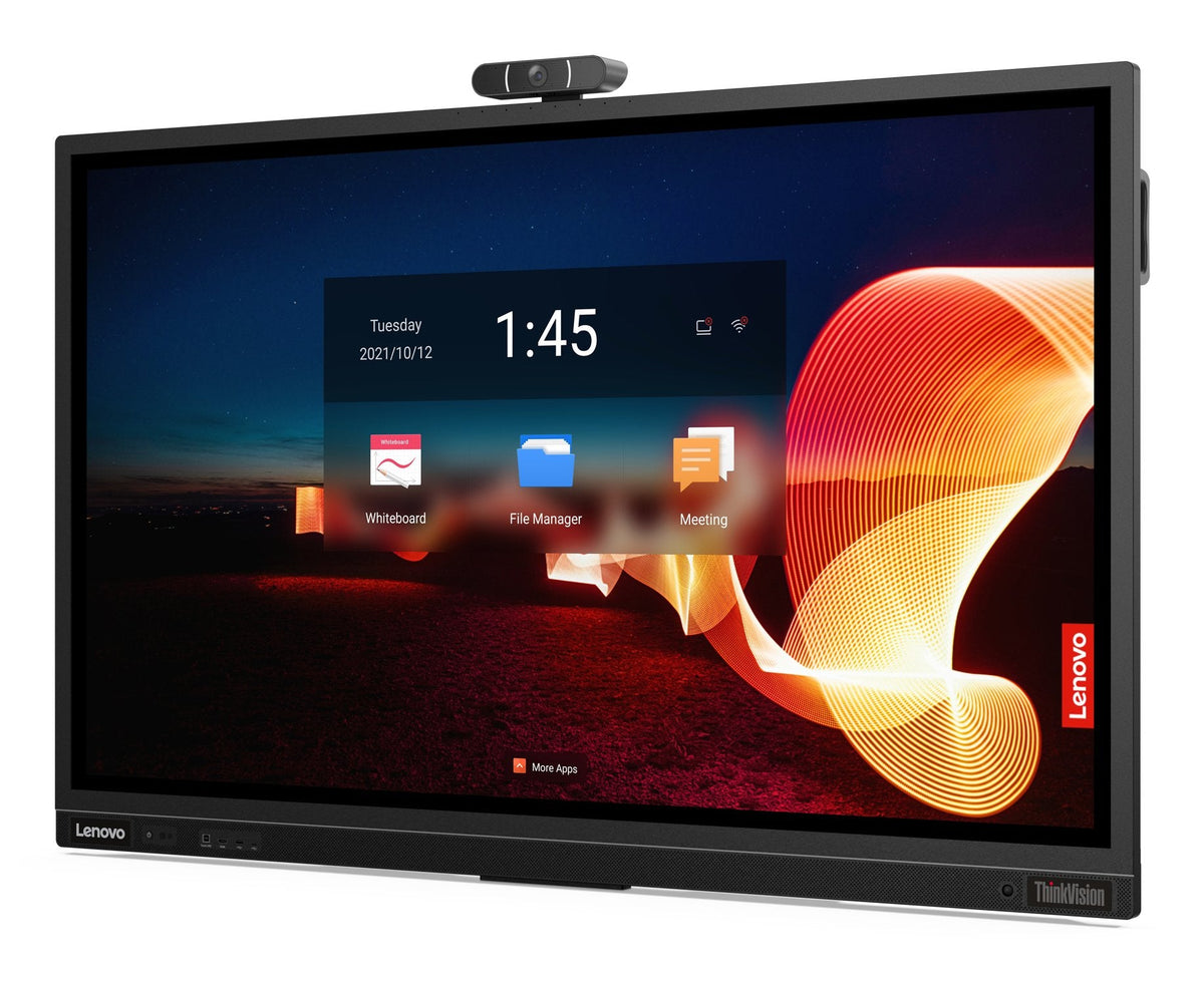 Lenovo Thinkvision T65 - 165 Cm (65") Clase Diagonal Lcd-Display Con Retroiluminación Led - Interaktiv - Con Touchscreen (Multitouch)