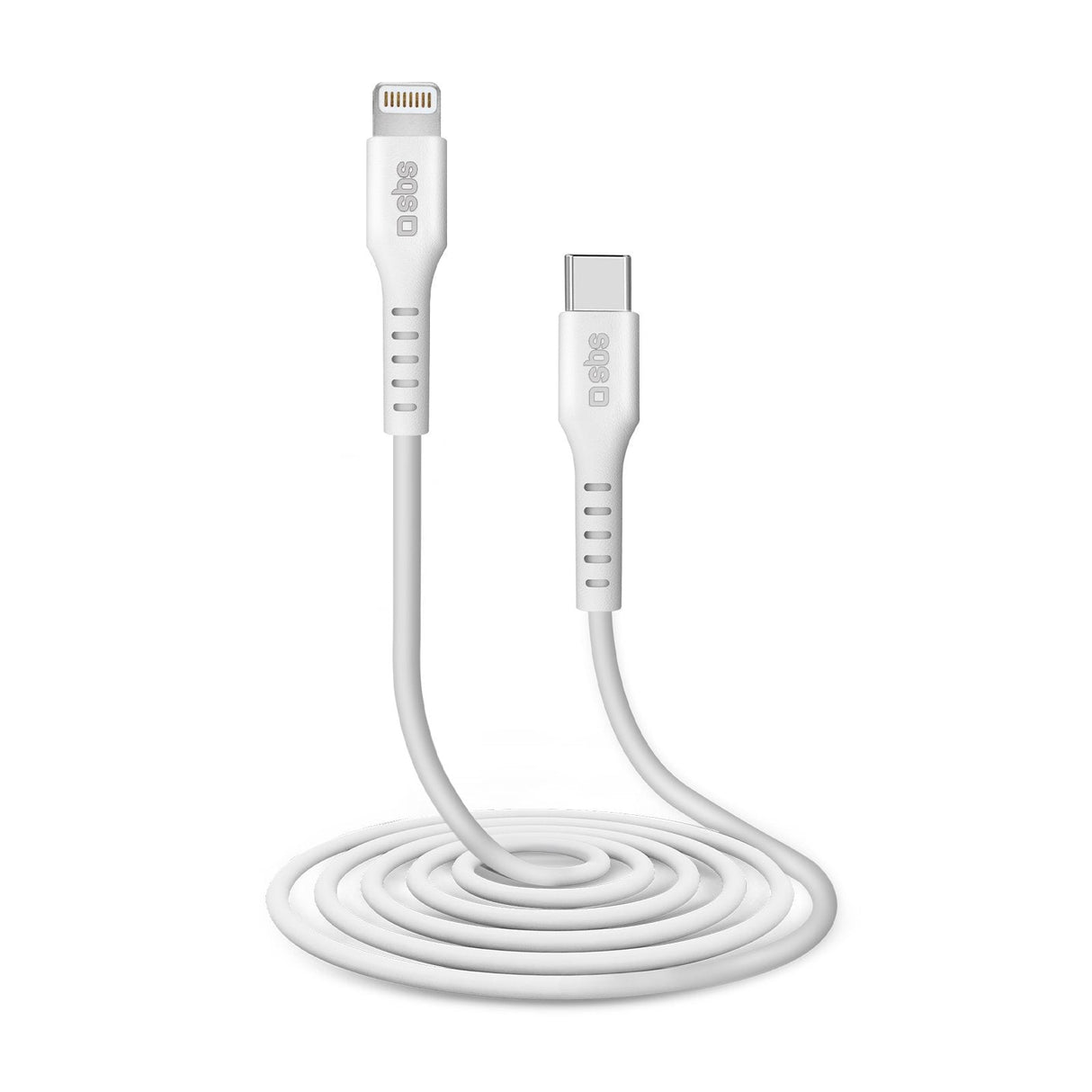 Sbs Tecableligtc2w Cable De Conector Lightning 2 M Blanco