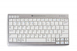 EAN 8719274671985 - BakkerElkhuizen UltraBoard 950 Wireless teclado Oficina Bluetooth QWERTZ Alemán Gris claro, Blanco imagen 3