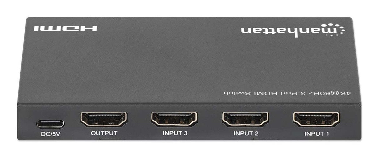 Manhattan 4k 60hz 3-Port Hdmi-Switch