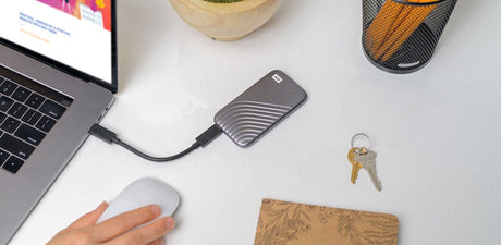 EAN 0619659184803 - Western Digital My Passport 4 TB USB Tipo C 3.2 Gen 2 (3.1 Gen 2) Gris imagen 7
