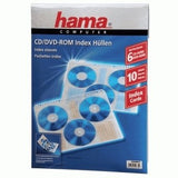 1x10 Fundas De Índice De Cd Hama 49835