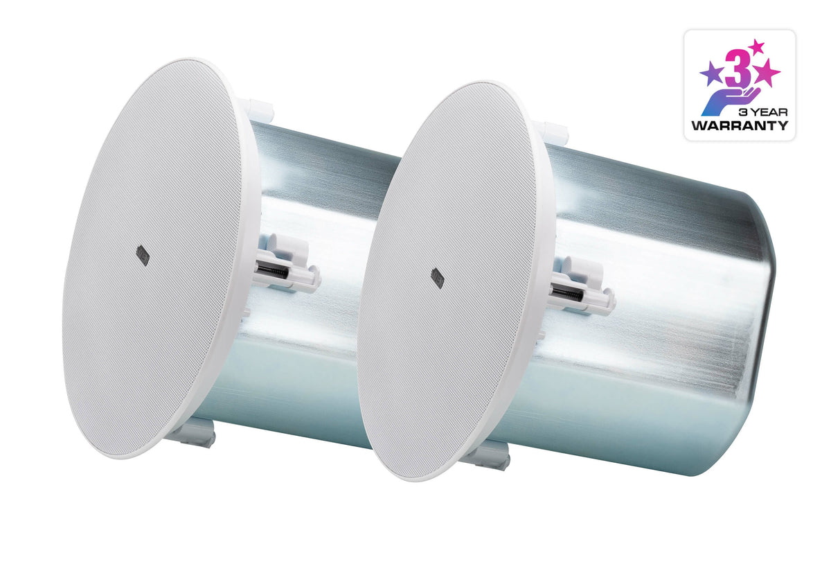 8" Coaxial Ceiling Loud Spk Pair As108-At