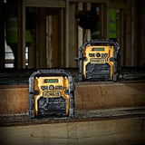 Radio Dewalt Dcr020-Qw  Portátil Digital Negro, Amarillo