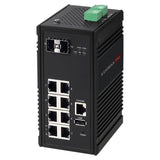 Edimax Switch Indumrial 8-Port Gigabit Web Managed 2xsfp
