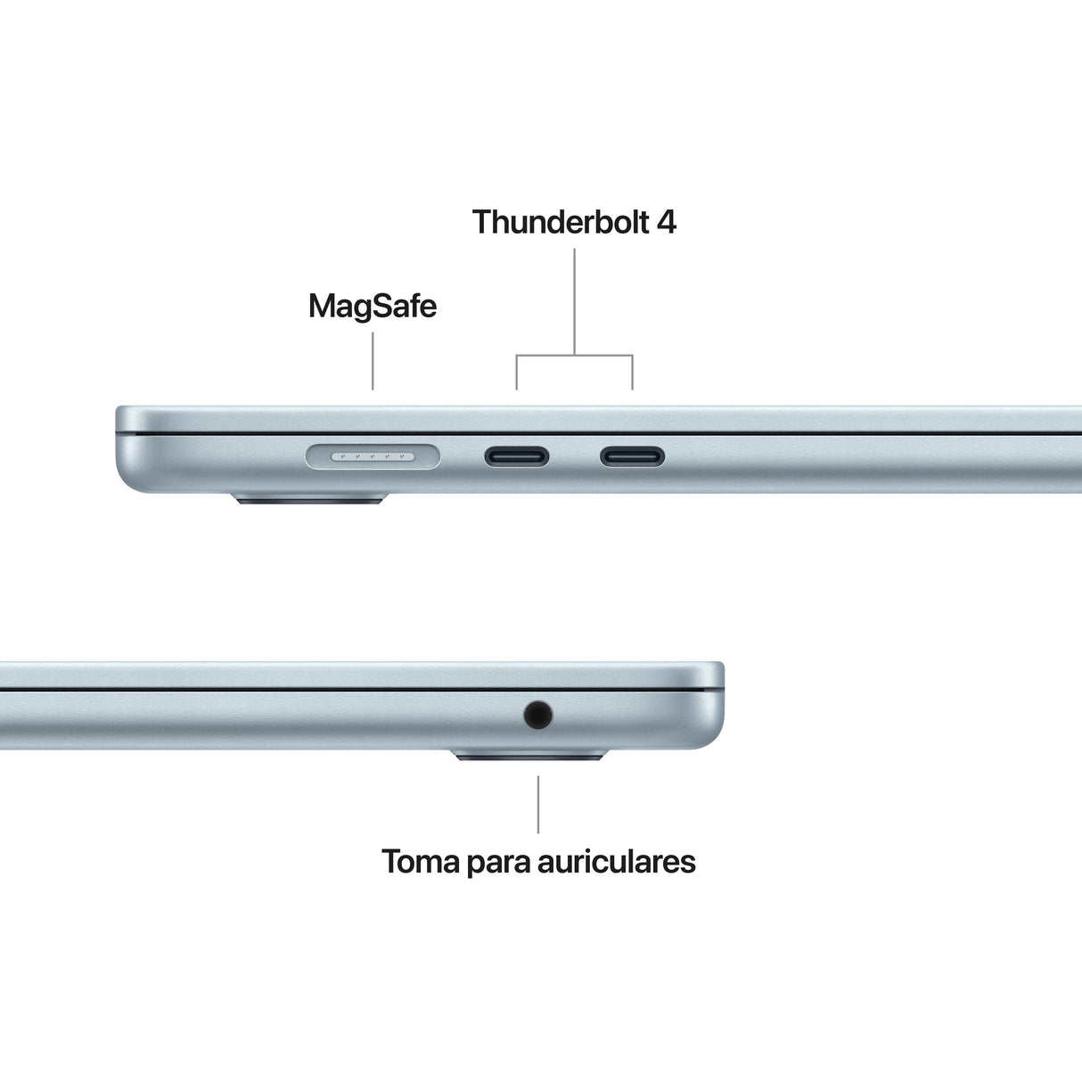 Apple Macbook Air 15,3' M5 10-Core Cpu 16gb 1tb Ssd 10-Core Gpu Azul