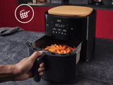 EAN 7333394032627 - AEG AAF7B Sencillo 6,8 L 1800 W Freidora de aire caliente Negro imagen 4
