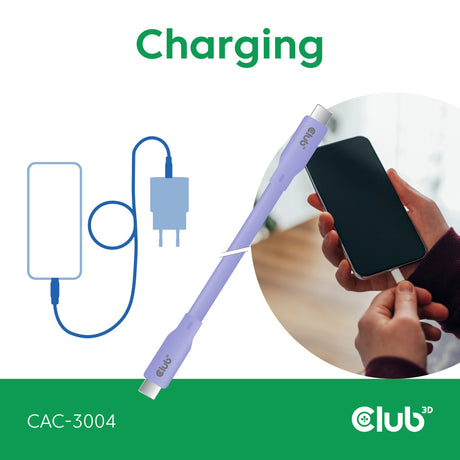 EAN 8719214473235 - CLUB3D CAC-3004 cable USB USB4 Gen 2x2 2 m USB C imagen 5