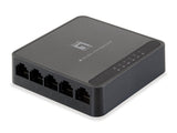 Levelone Switch Gigabit Ethernet 5 Puertos (10/100/1000) Negro