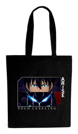 EAN 3665361170198 - ABYstyle SOLO LEVELING Algodón Negro Unisex Bolso grande imagen 1