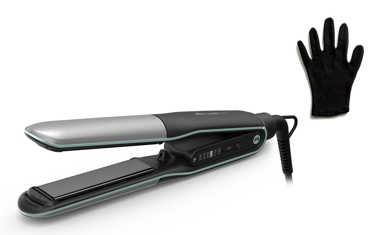 Plancha Pelo Rowenta Sf7120e0 Thermostyle Titanio 230º