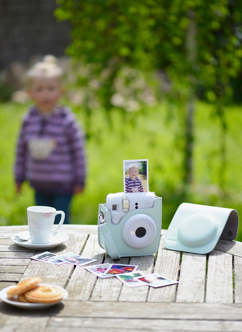 Bolsa Para Cámara Cullmann Rio Fit 120 Verde Para Instax Mini 12