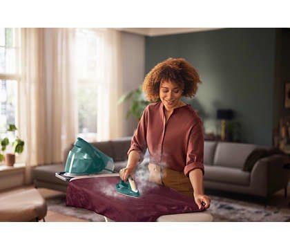 Estación Plancha Al Vapor Philips Psg7140/70  2100 W 1,8 L Suela Steamglide Elite Violeta