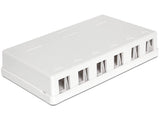 Keystone Leergehäuse 6 Port