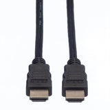 Roline Hdmi High Speed Cable Mit Ethernet Schwarz 1m