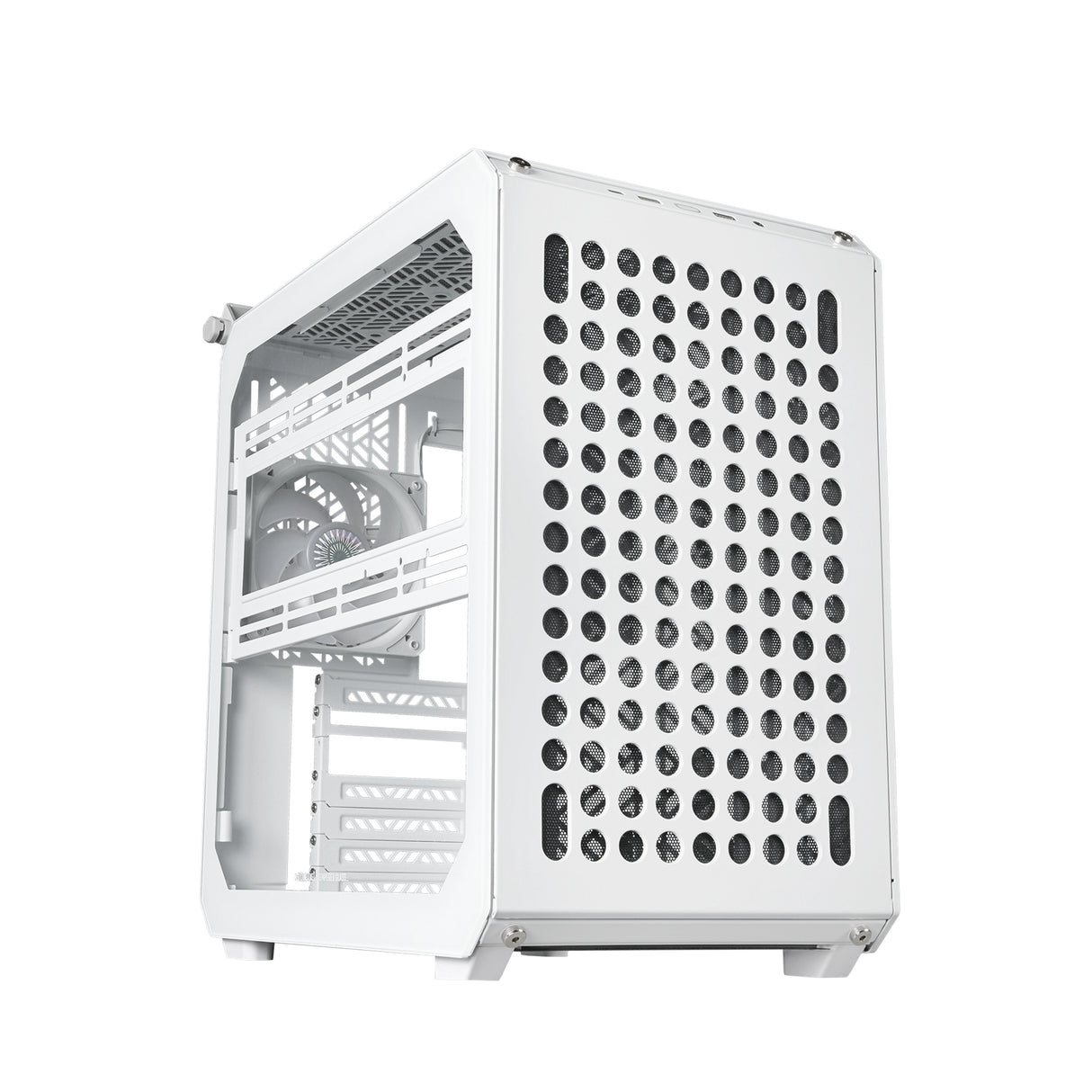 Caja Pc Cooler Master Qube 500 Flatpack White Edition, Q500-Wgnn-S00