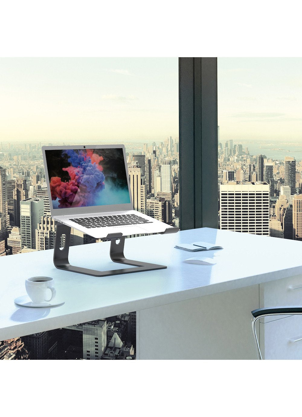 Soporte Para Portátil Port Designs Aluminio 901103