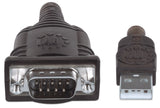 EAN 0766623151801 - Manhattan 151801 cable de serie Plata 0,45 m USB A Serial/COM/RS232/DB9 imagen 3