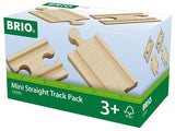 Brio Mini Straight Track Pack A Escala Modell Pieza De Repuesto & Accesorios
