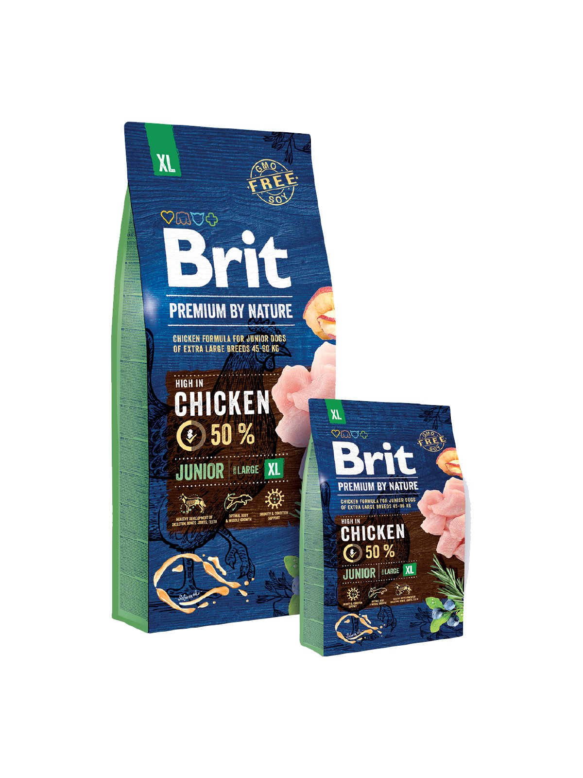 Brit Premium By Nature Junior Xl Adulto Pollo 15 Kg