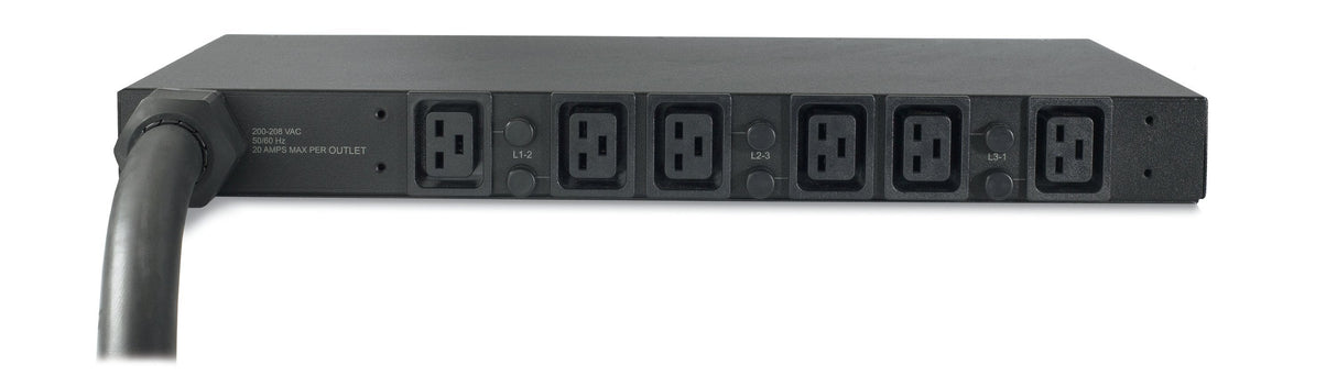 Apc Basic Rack Pdu Ap7526 Unidad De Distribución De Energía (Pdu) 6 Salidas Ac 1u Negro