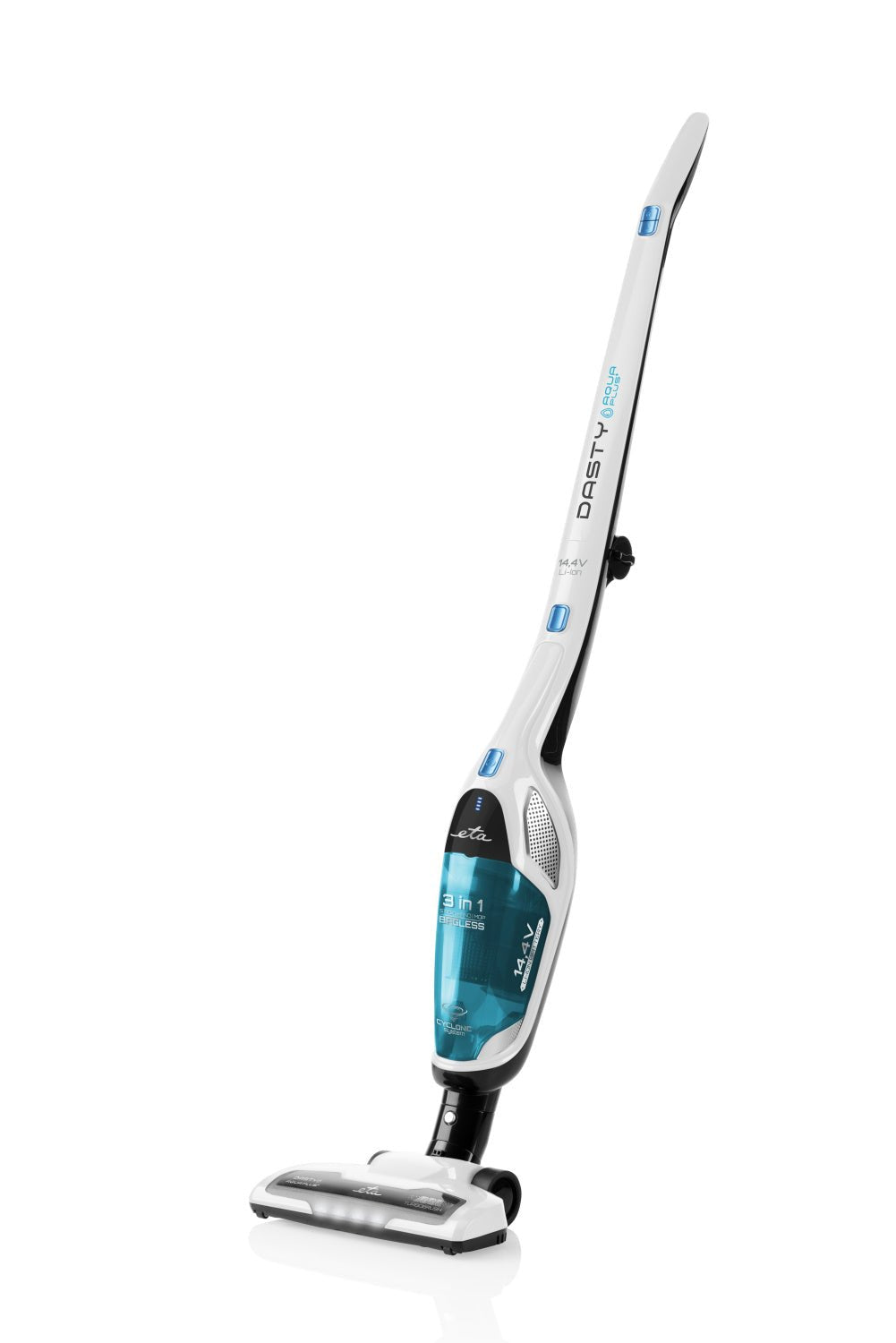 EAN 8590393310630 - Eta ETA344790010 aspiradora de mano Negro, Azul, Blanco Sin bolsa imagen 11