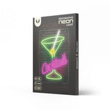 EAN 5900495454423 - Forever Light Neon PLEXI LED COCKTAILS pink green FPNE02X Figura iluminada decorativa imagen 2