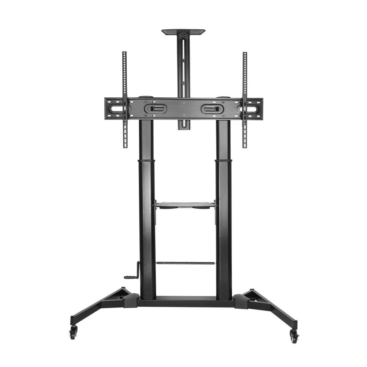 Aisens Soporte De Suelo Para Tv/Monitor De 60" A 100" - Max 100kg - Ajustable En Altura - Movimiento Horizontal Y
