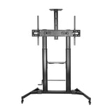Aisens Soporte De Suelo Para Tv/Monitor De 60" A 100" - Max 100kg - Ajustable En Altura - Movimiento Horizontal Y