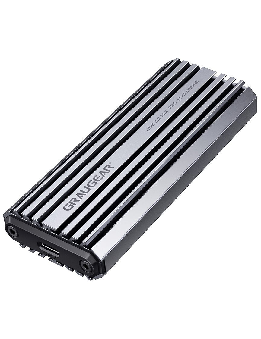 EAN 4260746550023 - GRAUGEAR G-M201-AC-10G caja para disco duro externo Caja externa para unidad de estado sólido (SSD) Gris  imagen 1