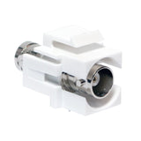Kab Keystone Verbinder Bnc 50 Ohm F/F, White Logilink