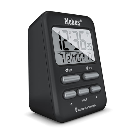 EAN 4007218257994 - Mebus 25799 despertador Reloj despertador digital Negro imagen 4
