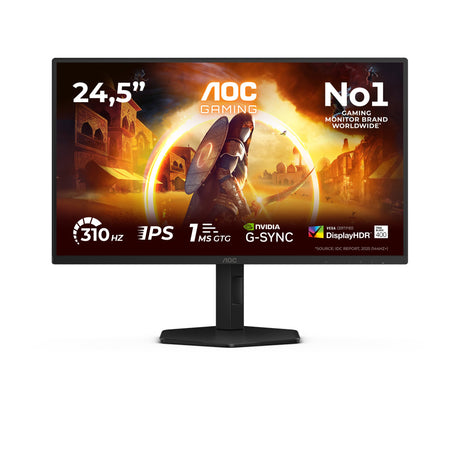 EAN 4038986182577 - AOC G4 25G4SXU pantalla para PC 62,2 cm (24.5") 1920 x 1080 Pixeles Full HD LED Negro, Gris imagen 1