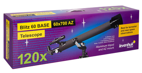 EAN 0753215775873 - Levenhuk Blitz 60 Base Refractor 120x Gris imagen 12