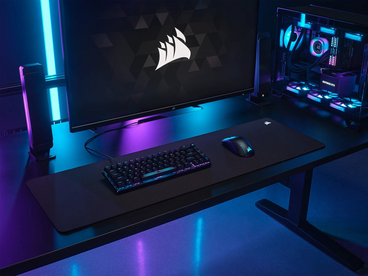 Alfombrilla Corsair Mm500 V2 Gaming, Negro, Superficie  Extensa  Ch-941b141-Ww