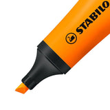 Stabilo Neon Marcador Fluorescente Naranja -10u-