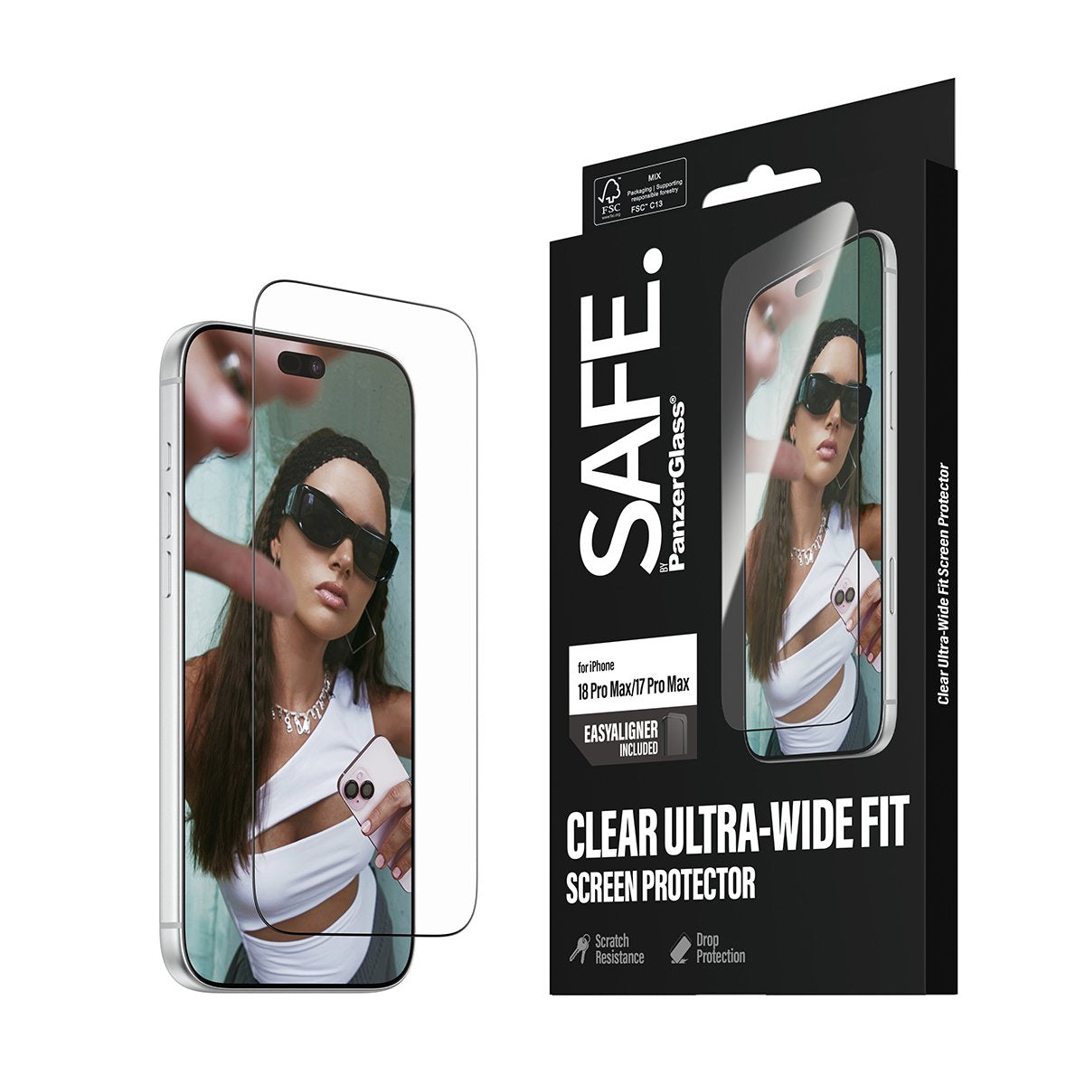 Panzerglass Safe. Screen Protector Iphone 18 Pro Max/ 17 Pro Max