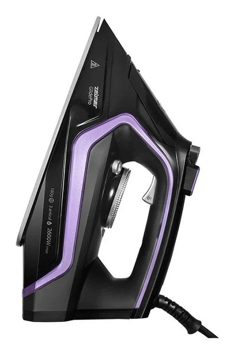 EAN 5908269355266 - Zelmer ZIR2600 plancha Plancha vapor-seco Suela de CeramicGlide 2400 W Negro, Púrpura imagen 4