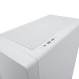 Caja Pc Coolbox Gaming Atx Ga450 Starlight White Argb Usb-C 1 Vent.