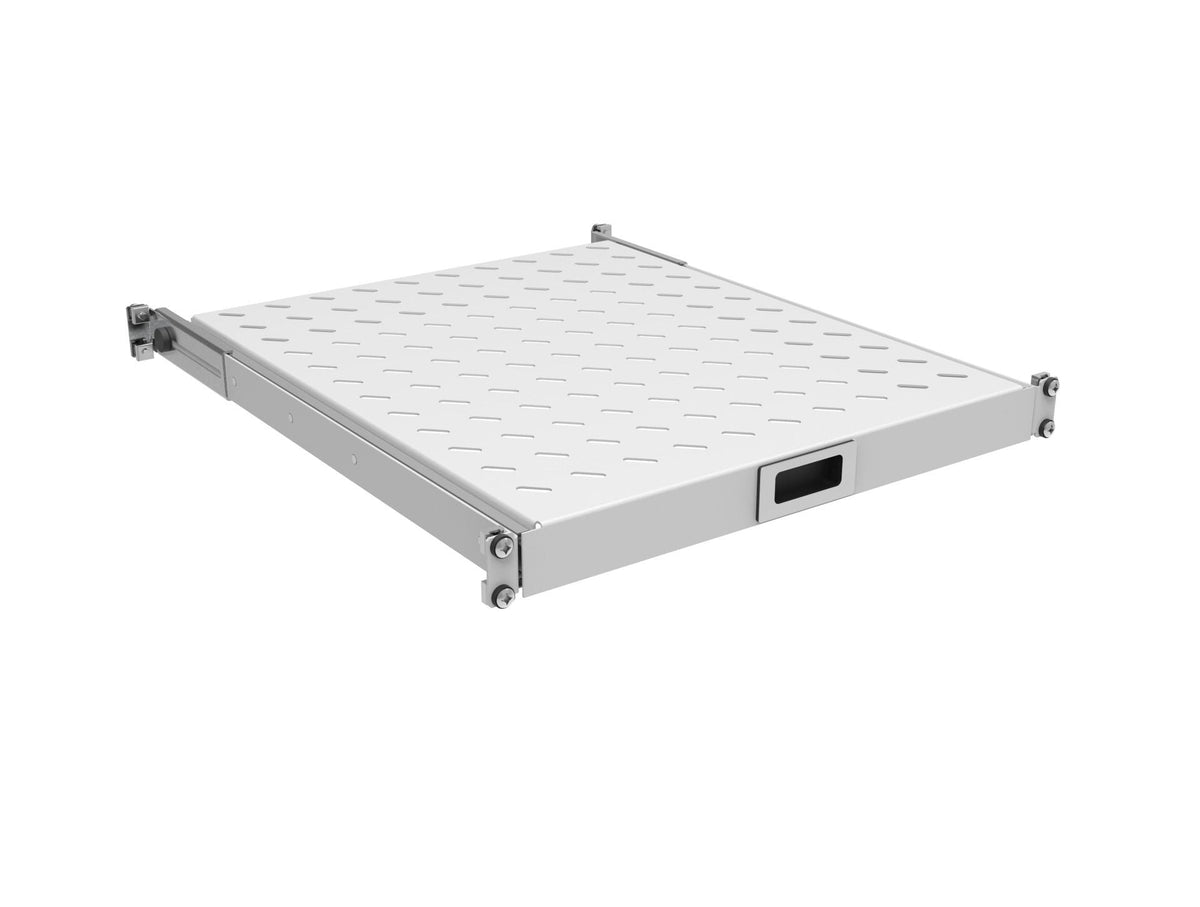 Efb 19" 1he Bandeja De Rack Extraíble, Et 550..650 Mm, 30 Kg, St 800, Ral9005