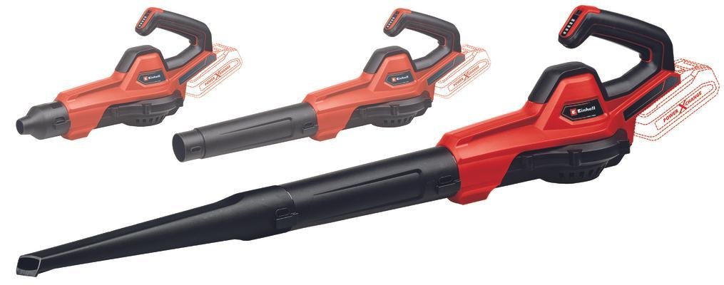 Einhell Soplador Universal Ge-Ub 18/250 Li E-Solo Power X-Change (18 V, Velocidad Del Aire 250 Km/H Sin Bateria