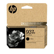 EAN 0199764688170 - HP 937e EvoMore Black Original Ink Cartridge cartucho de tinta 1 pieza(s) Alto rendimiento (XL) Negro imagen 1
