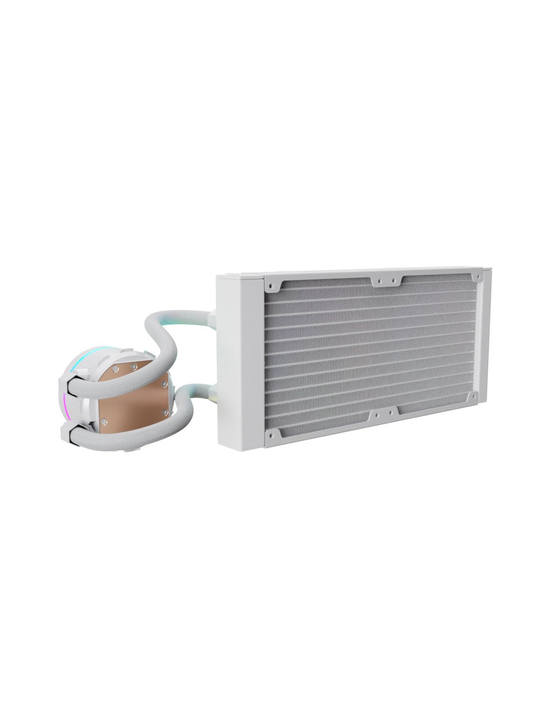 Sistema De Refrigeración  Nfortec Nf-Wc-Atriax-240-W  Para Ordenador Procesador Sistema De Refrigeración Líquida Todo En Uno 12 Cm Blanco 1 Pieza(S)